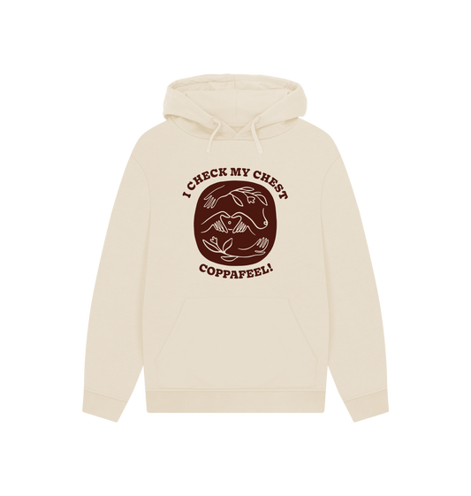 Oat Printed Hoody Front