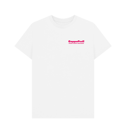 White Printed T-shirt Front