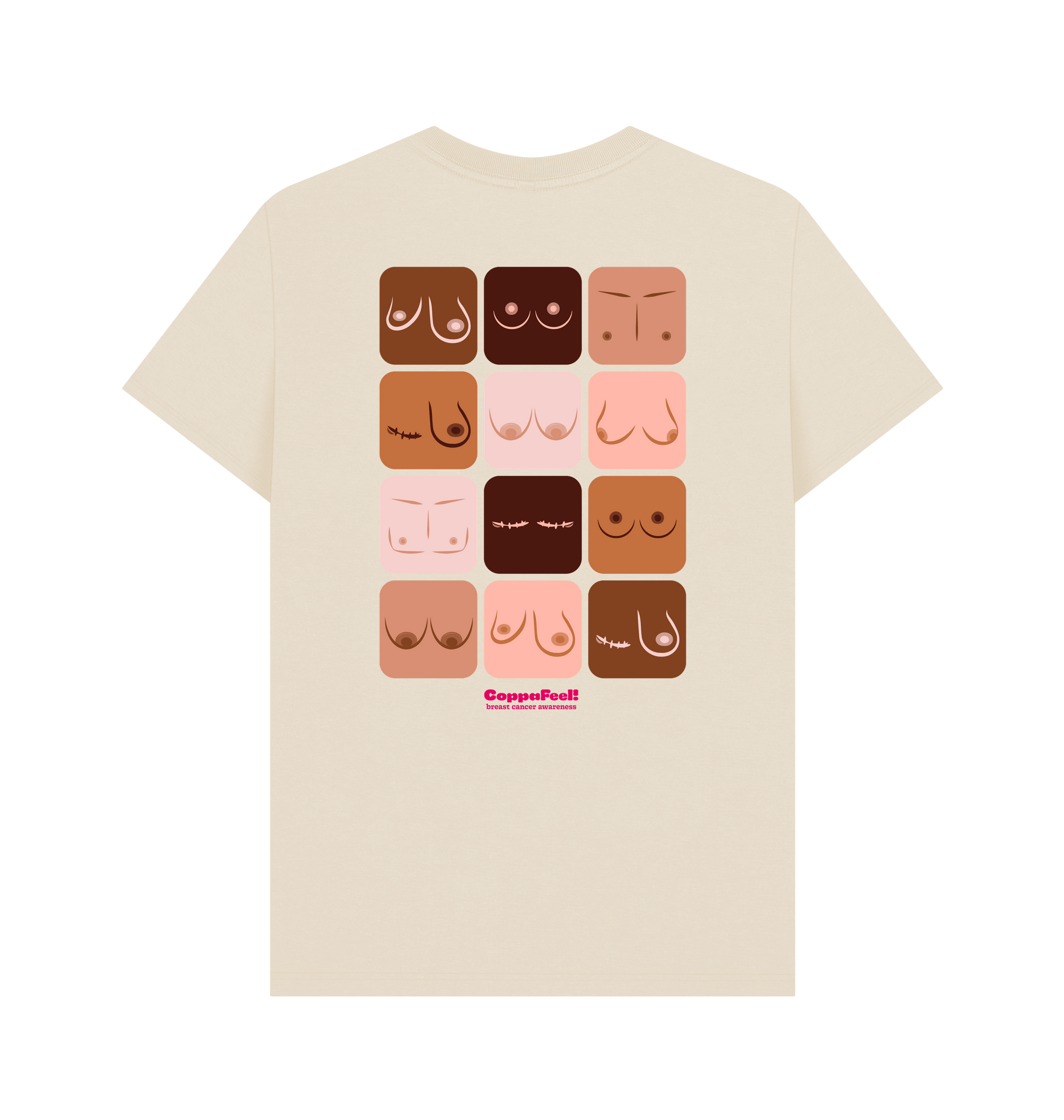 Oat Printed T-shirt Back