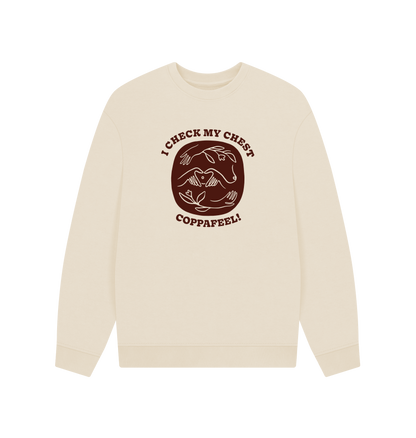 Oat Printed Sweater Front