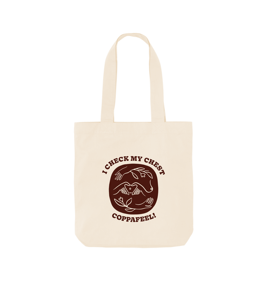 Natural Printed Bag Front