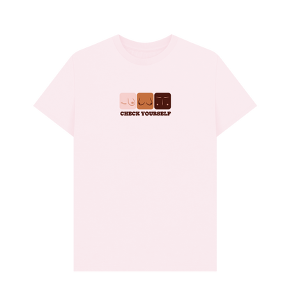 Pink Printed T-shirt Front