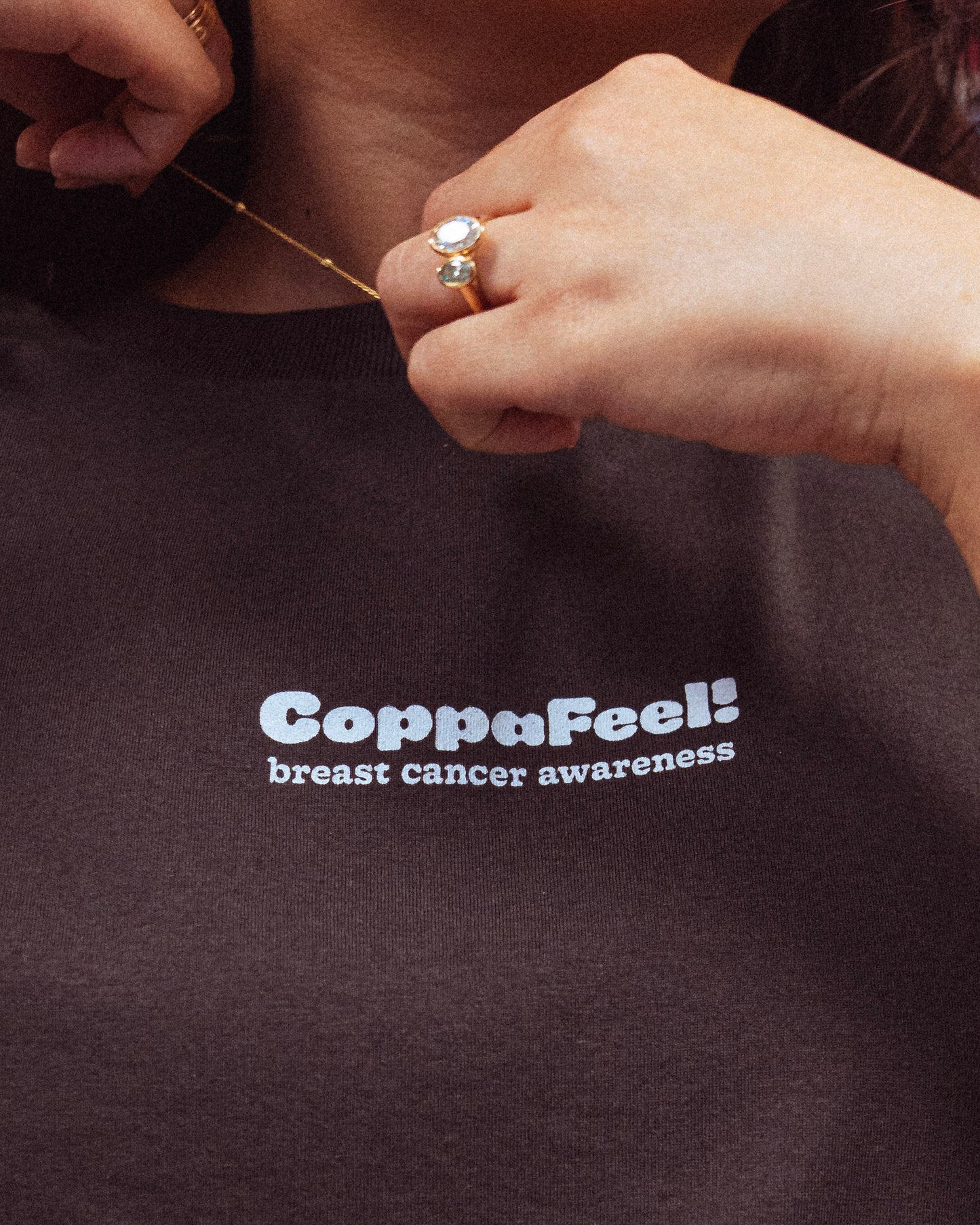 I Check My Chest Floral T-shirt