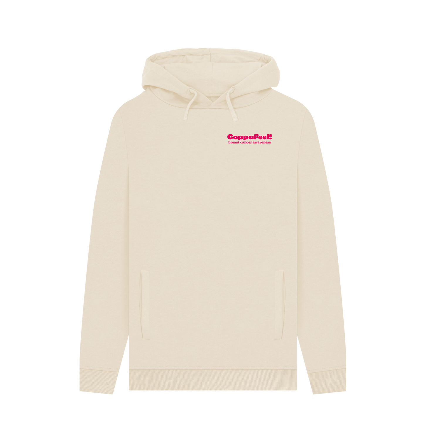 Oat Printed Hoody Front