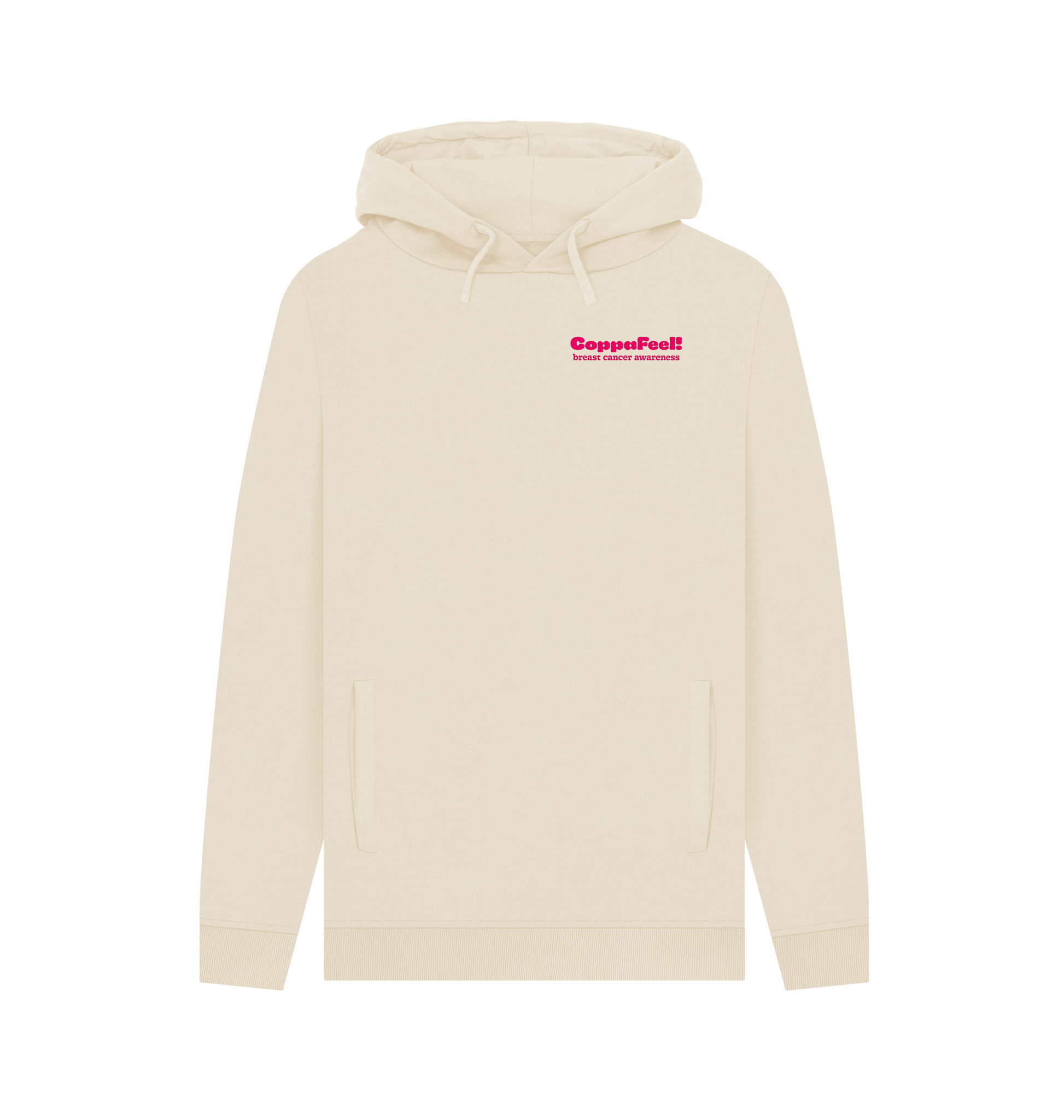 Oat Printed Hoody Front