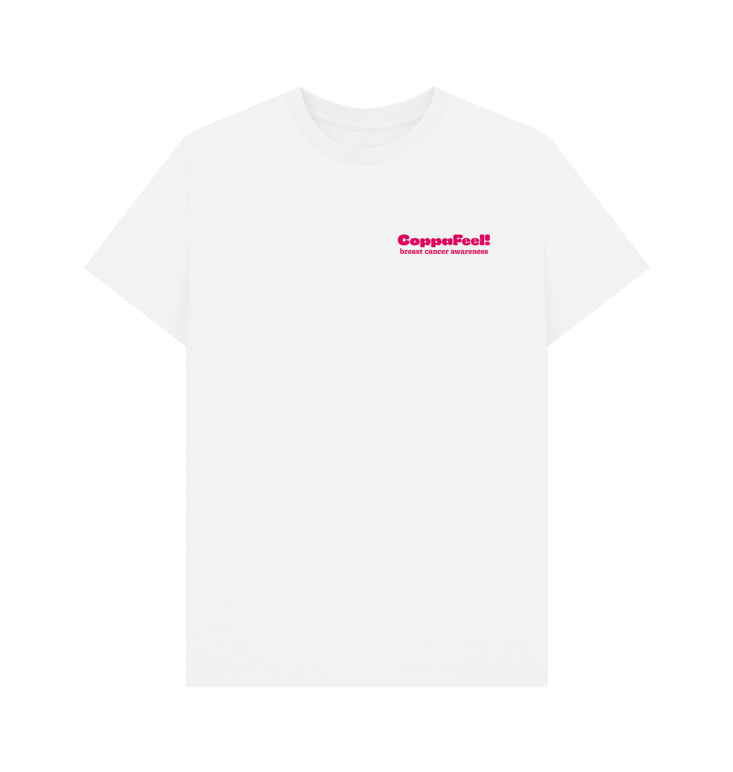 White Printed T-shirt Front