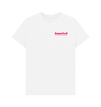 White Printed T-shirt Front